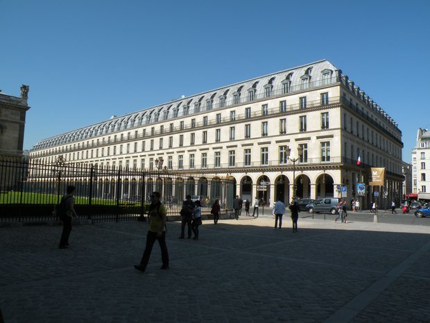  la rue de Rivoli et ses arcades